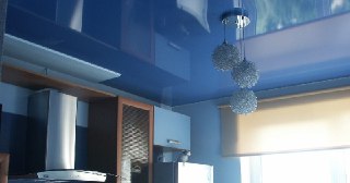 Натяжной потолок на кухню Ишим, цена от 6319 руб.